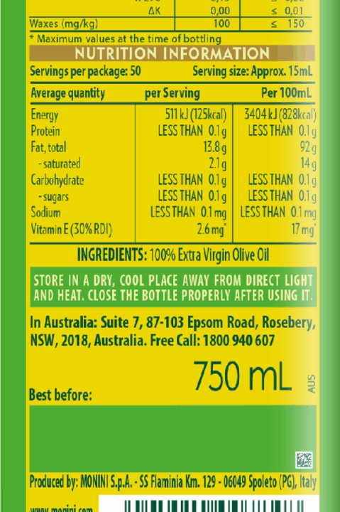 Classico Extra Virgin Olive Oil