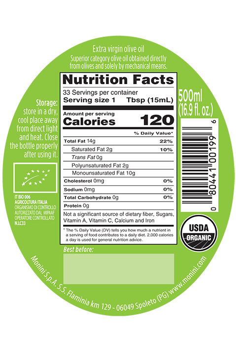 Monocultivar Coratina
