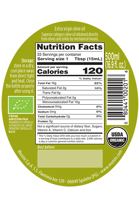 Monocultivar Frantoio