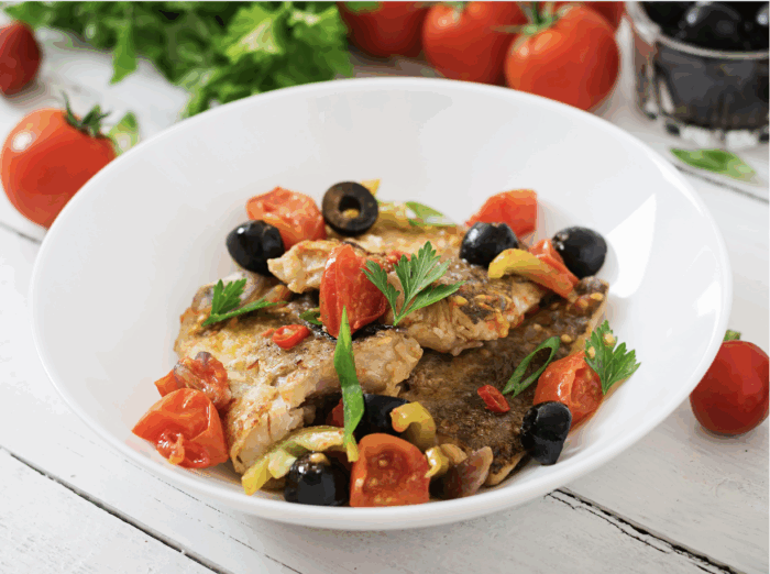 Espadon aux saveurs de sicile