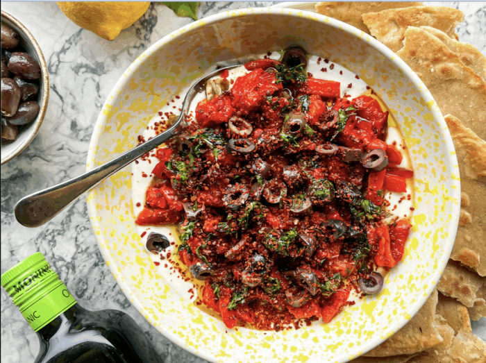 Layered Mediterranean Dip