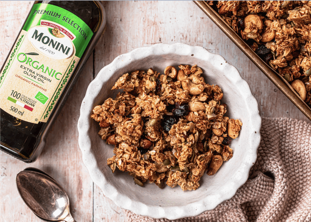 Extra Virgin Olive Oil Collagen Granola