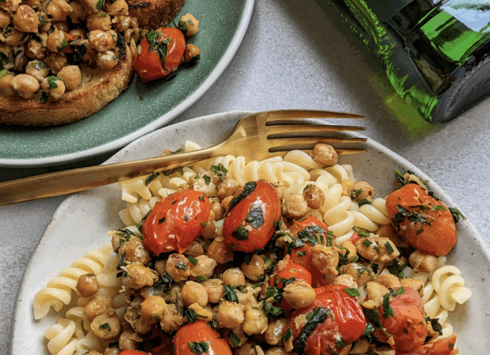 Garlic & Herb Chickpeas