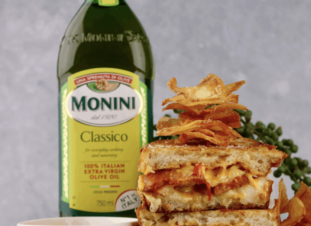 Timbonefood Garlic Chilli Prawn Chorizo Toasties