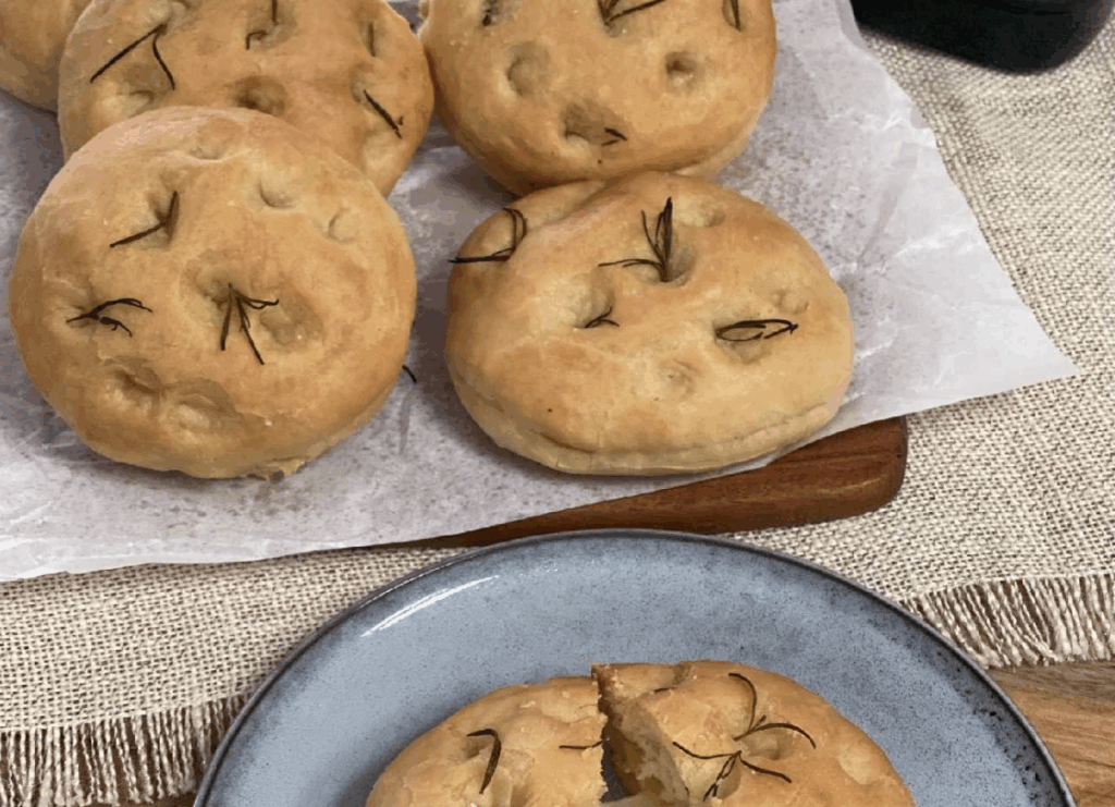 Baked and Filled Mini Focaccia