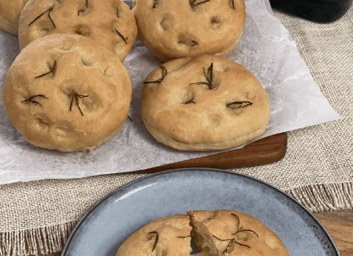 Baked and Filled Mini Focaccia