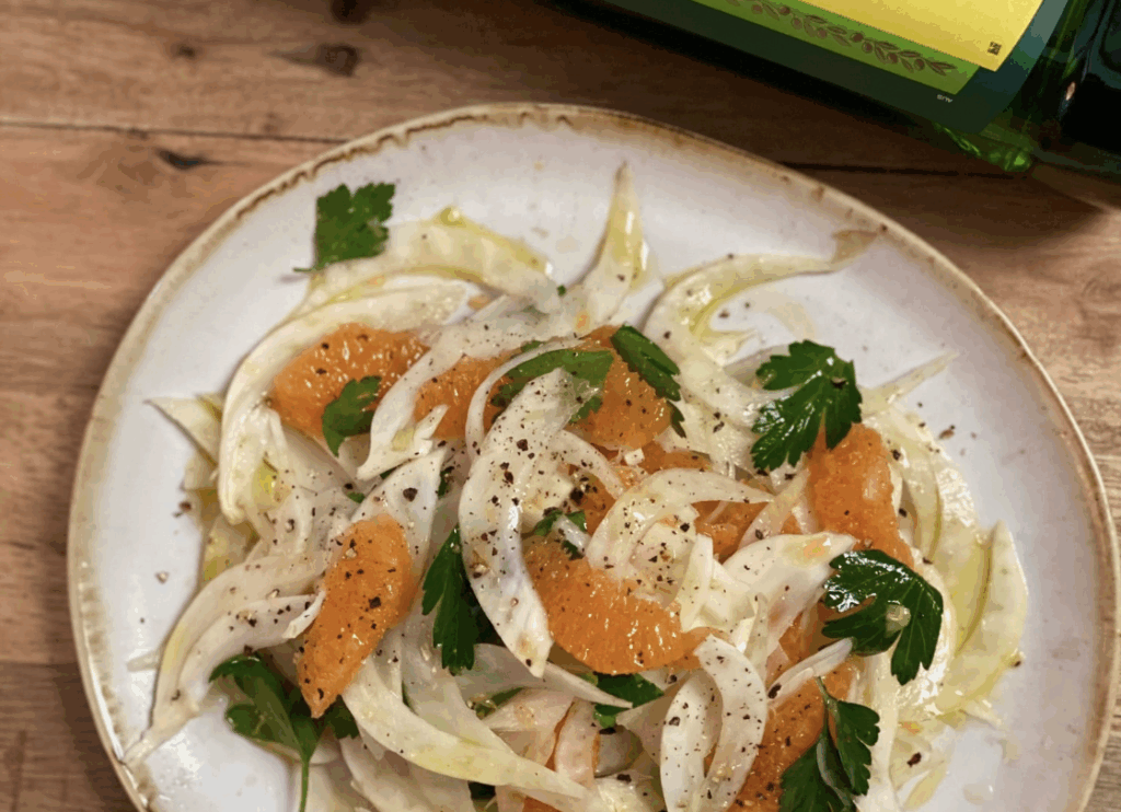 Fennel and orange salad