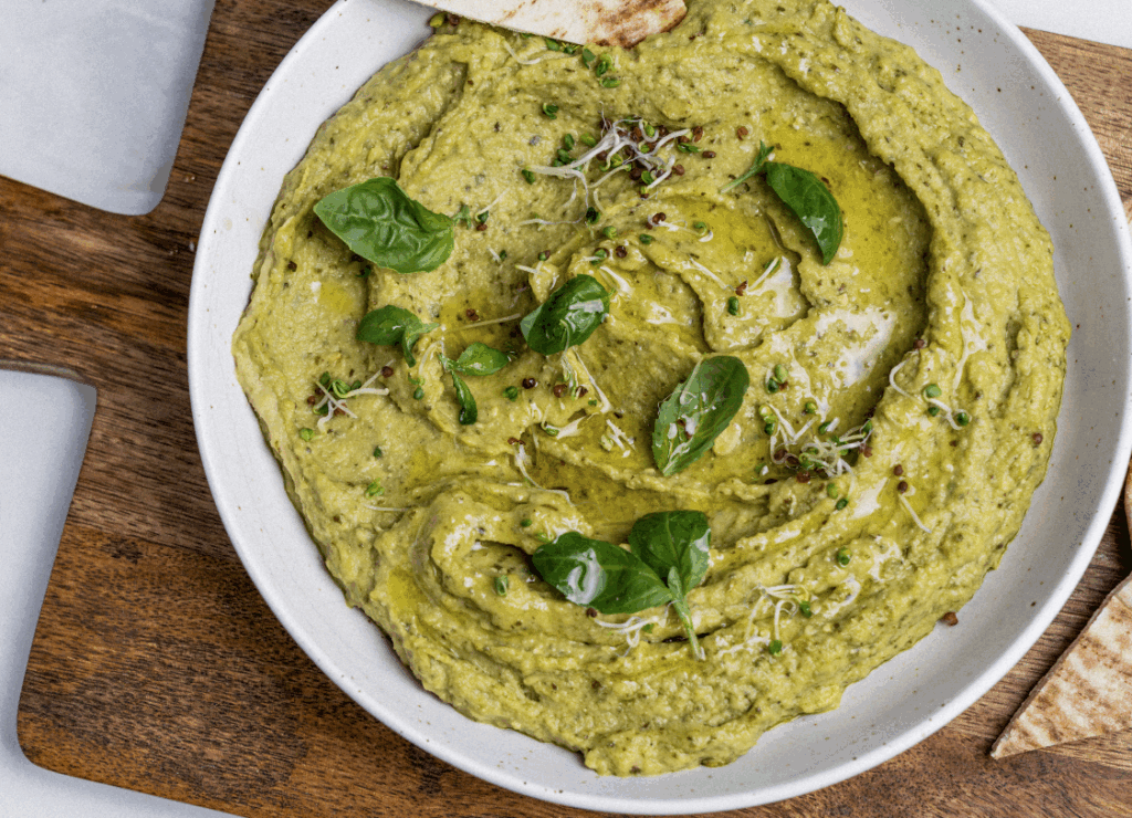 Pesto Hummus