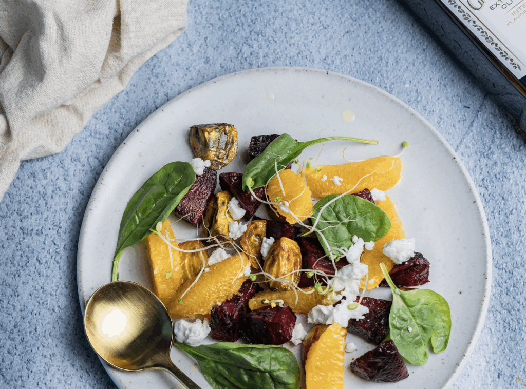 Roasted Beets with Citrus