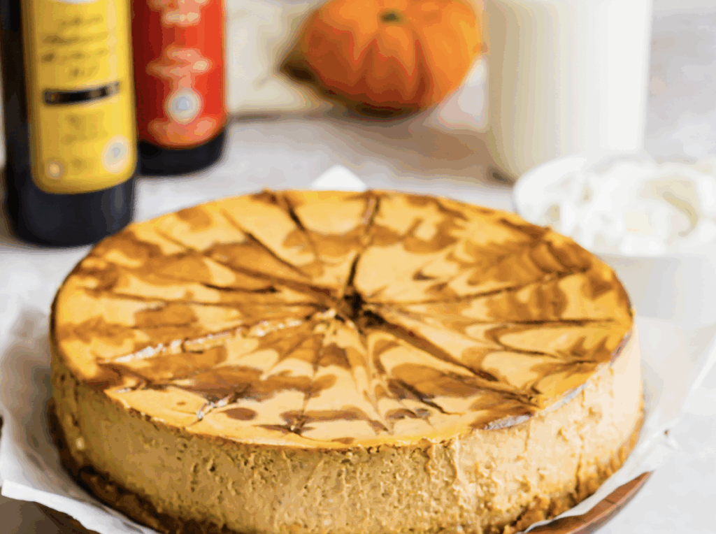 Pumpkin Balsamic Cheesecake