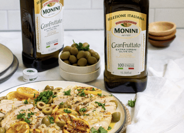 Chicken Lemon & Olive Platter