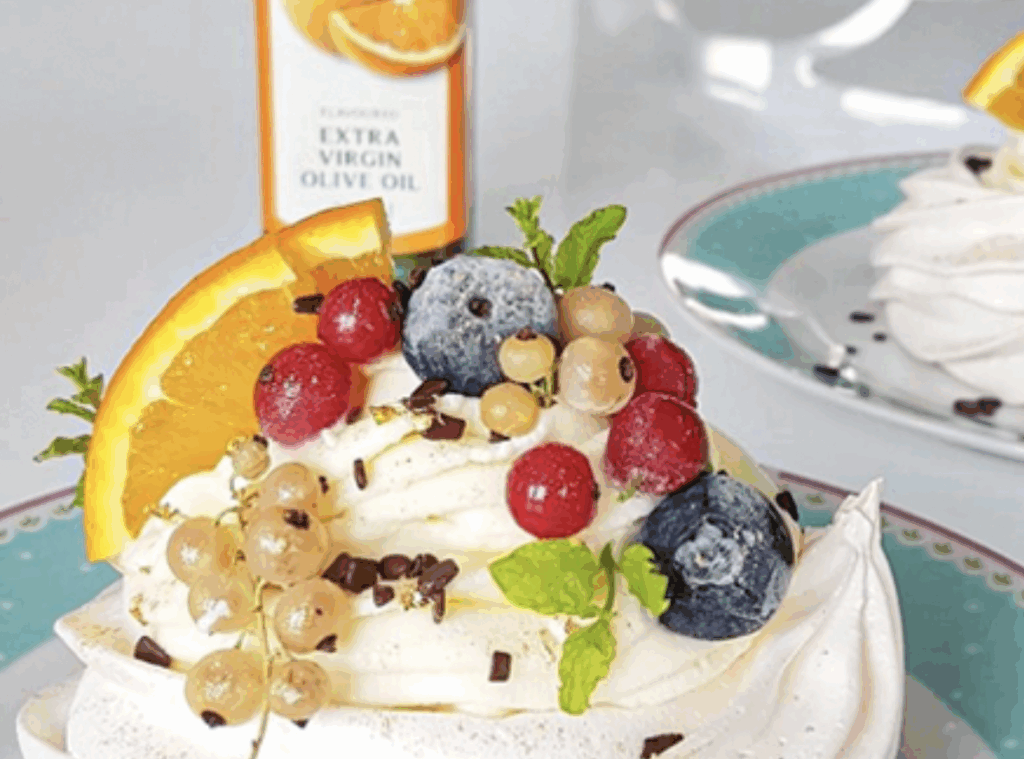 Beza z pomarańczowym aromatem