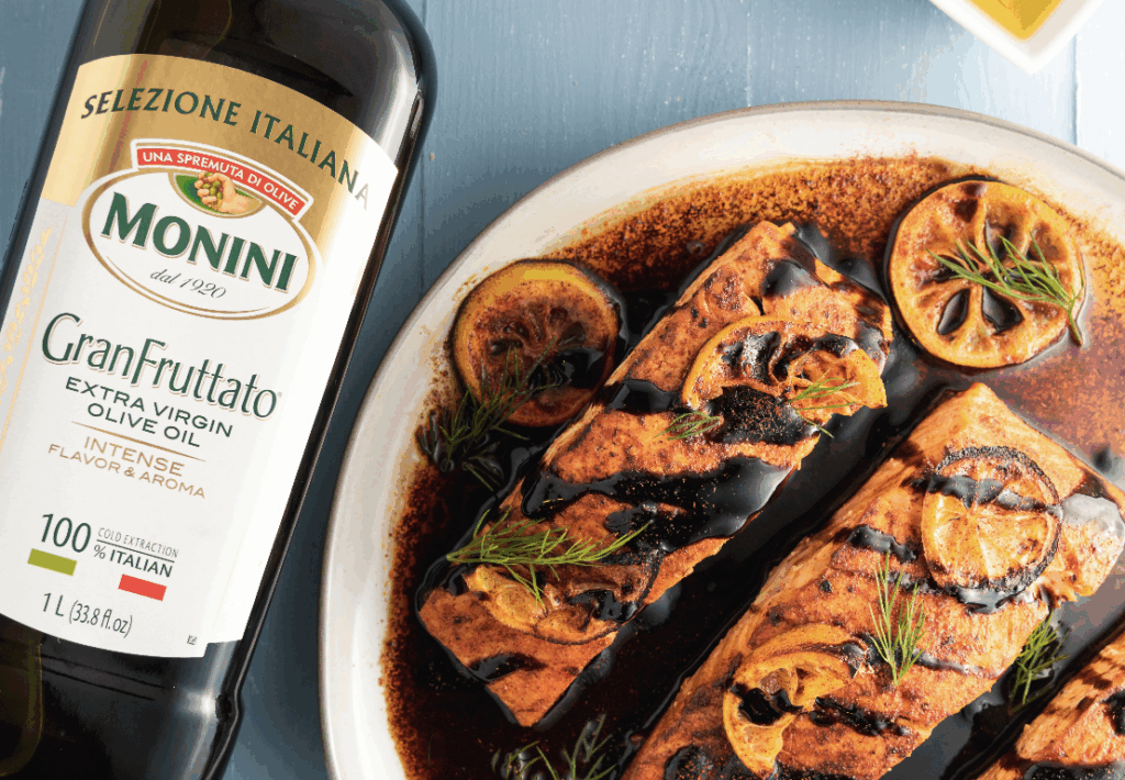 Salmon Balsamic Glaze