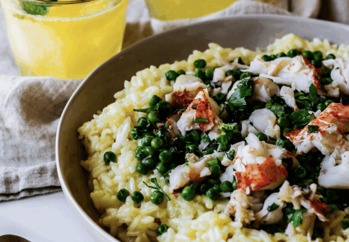 Two Lobster Risotto – valentines recipes
