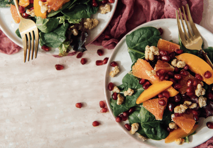 Winter Salad with Citrus Vinaigrette