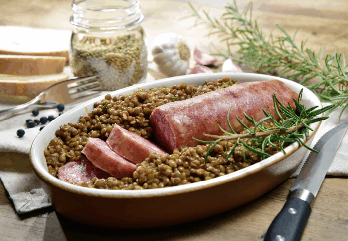 Cotechino with Lentils