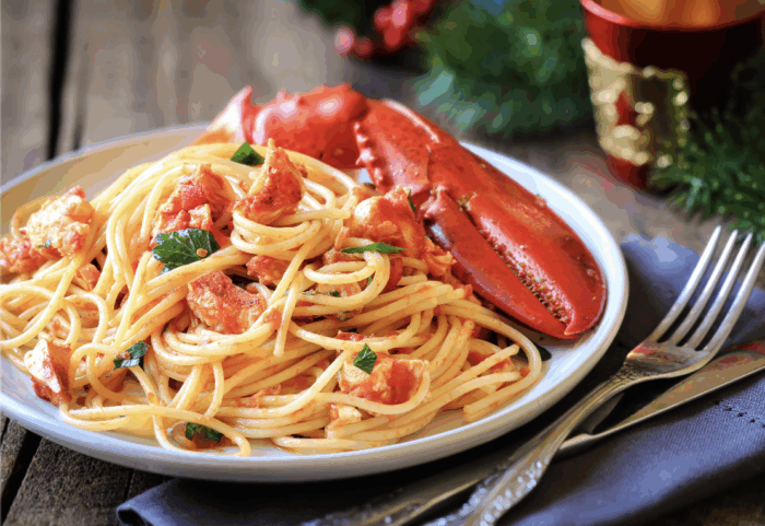 Spaghetti with Lobster