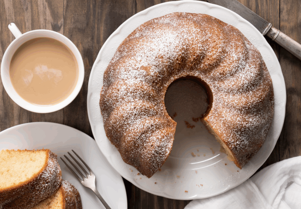 Olive Oil Pound Cake (by Mrs. Maria Flora Monini)