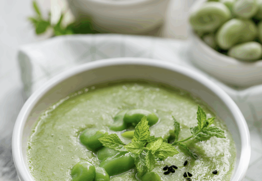 Fava Bean and Lemon Soup