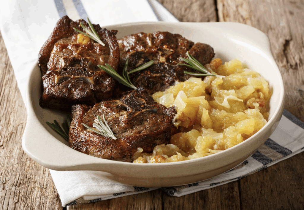 Lamb Chops With Apple Sauce