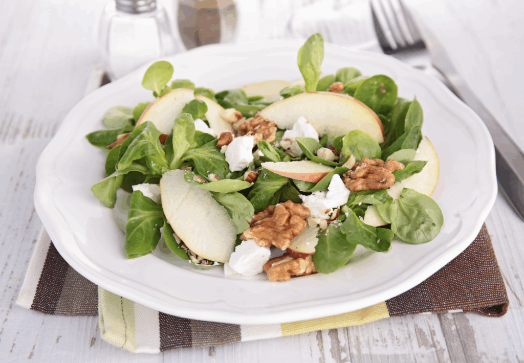 Fig, Walnut And Apple Salad