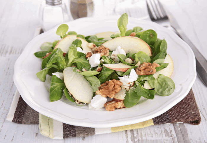 Fig, Walnut And Apple Salad