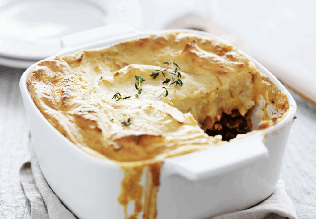 Gratin de potiron et légumes