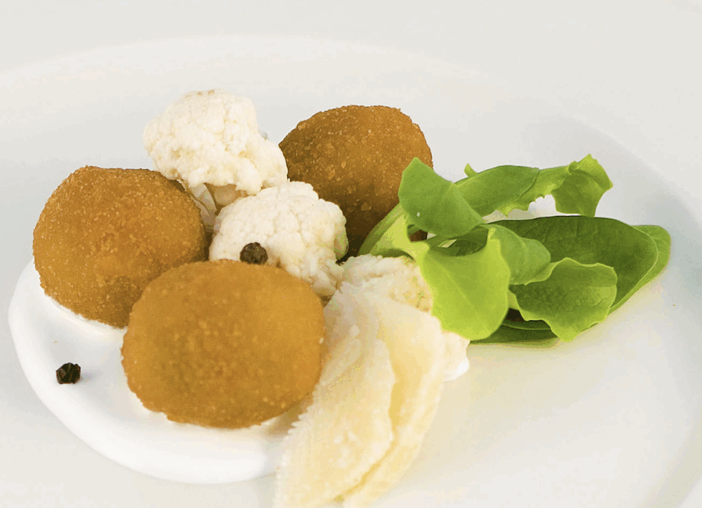 Bocconcini di cavolfiore e formaggio