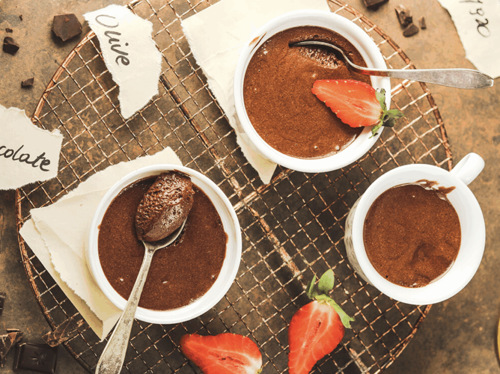 Mus czekoladowy z oliwą