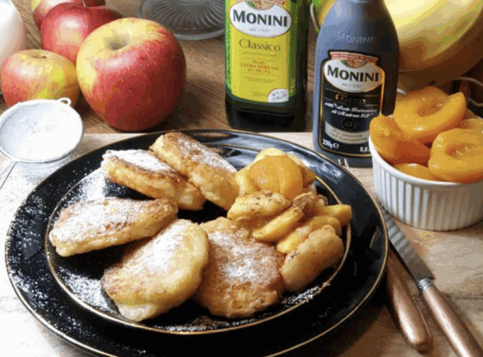 Ryżowe racuchy z wanilią