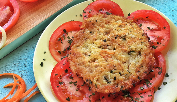 Frittella di carota e zucchina