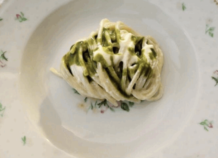 Spaghetto ricotta e noci