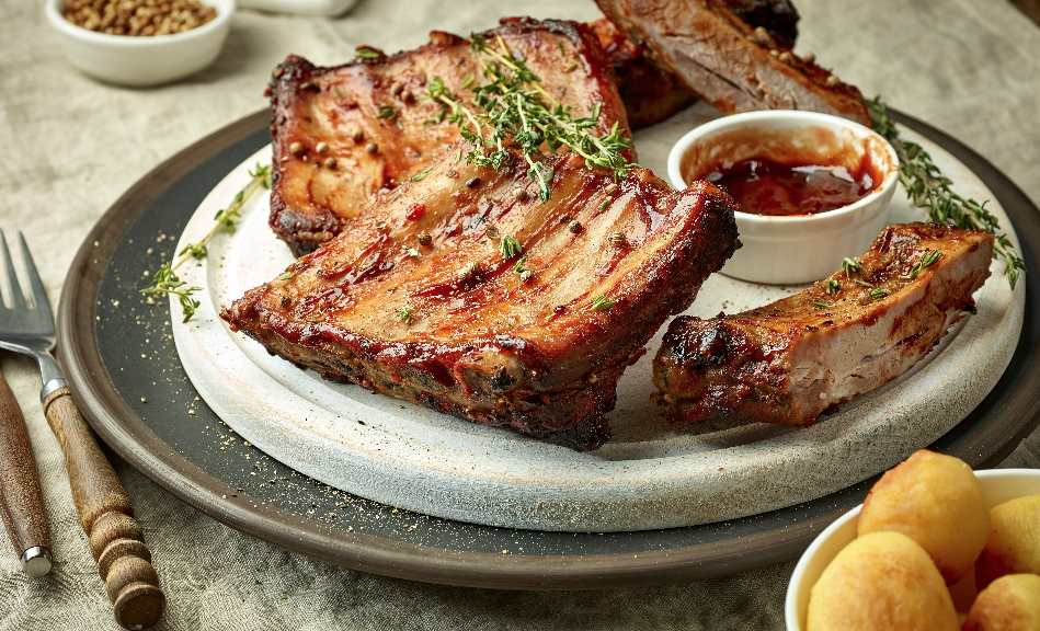 Costine di maiale al miele