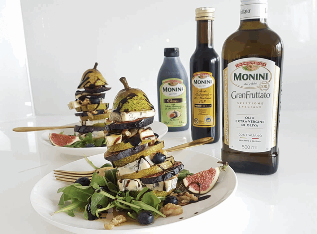 Gruszkowa fantazja na rukoli