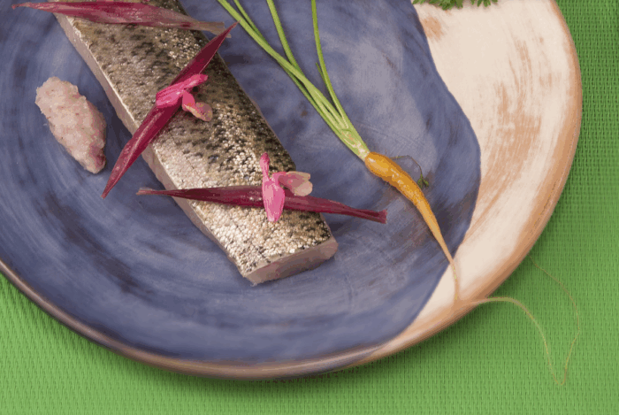 Trota fario in carpione apparente