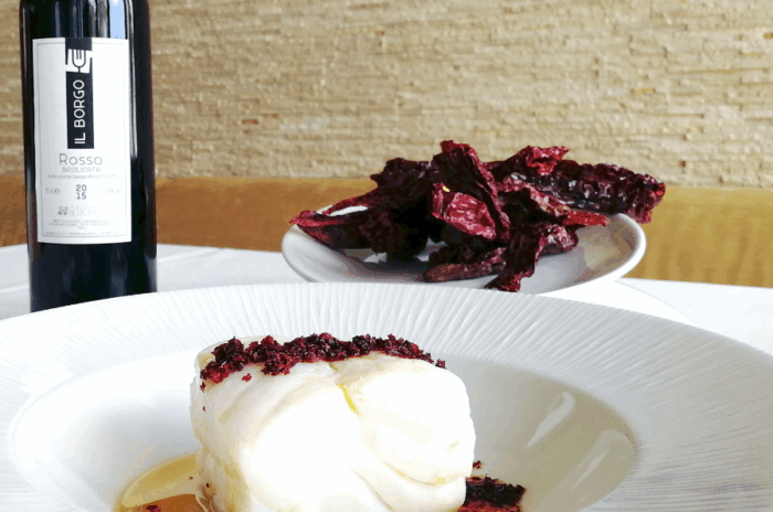 Baccalà con i peperoni cruschi