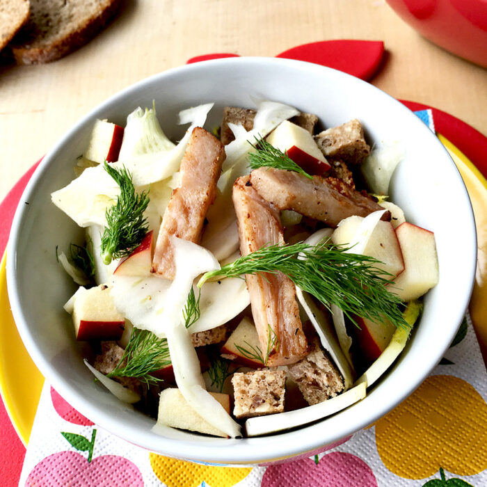 TURKEY,  APPLE  and  FENNEL Salad