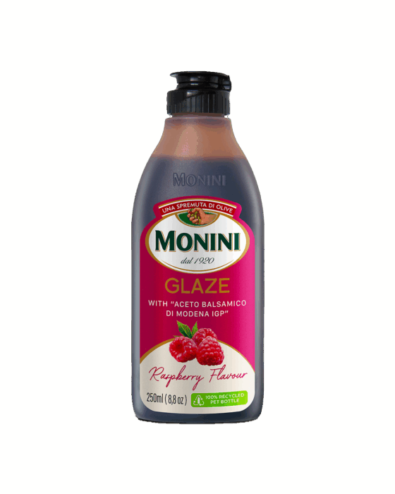 БАЛЬЗАМИЧЕСКИЙ СОУС GLAZE СО ВКУСОМ МАЛИНЫ