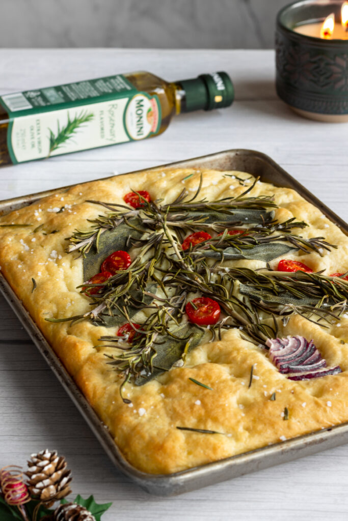 Rosemary Christmas Focaccia