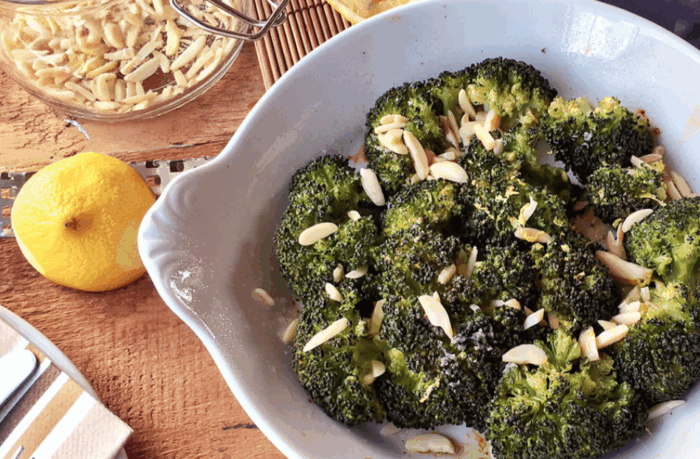 Rosette di broccolo al limone