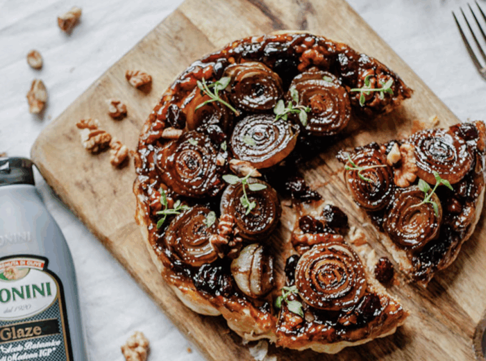 Cebulowa tarta tatin