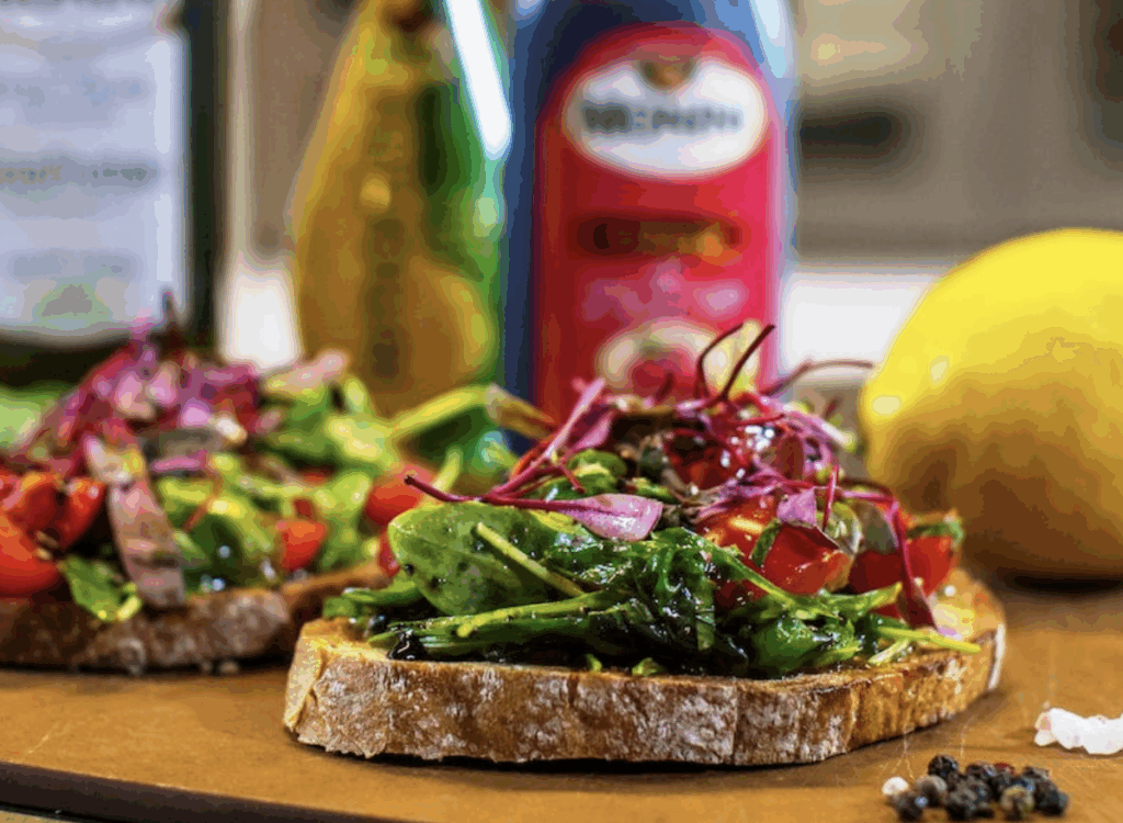 Bruschetta z oliwą granfruttato