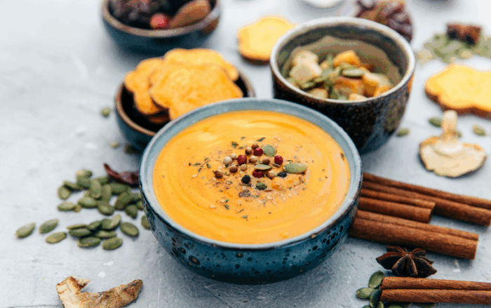 Crema di zucca alle spezie