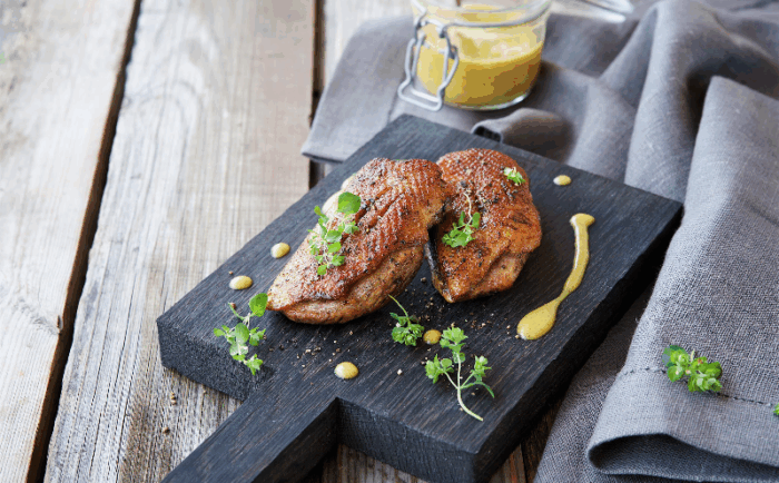 Apelsinrökt ankbröst