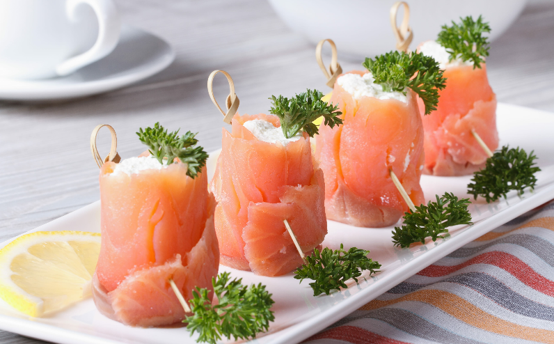 Karpaćo od lososa sa balzamskim prelivom