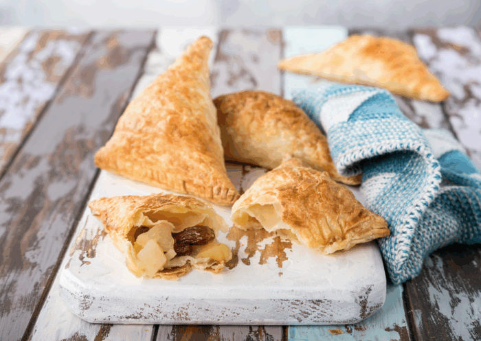 Sfogliatelle med äpple