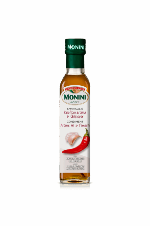 Knoflook en Chilipeper